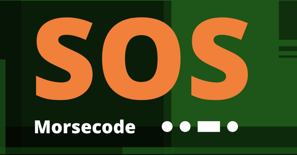 SOS Morsecode