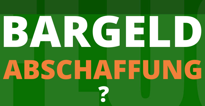 Abschaffung Bargeld