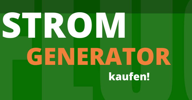 Stromgenerator kaufen