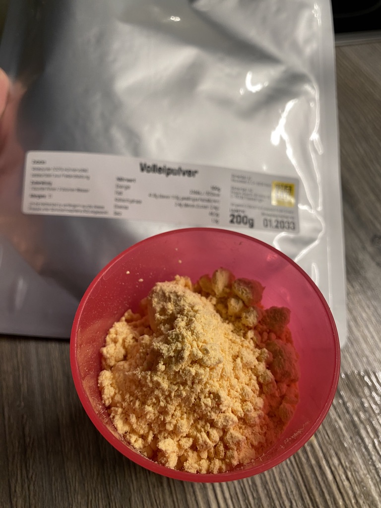 SicherSatt Volleipulver